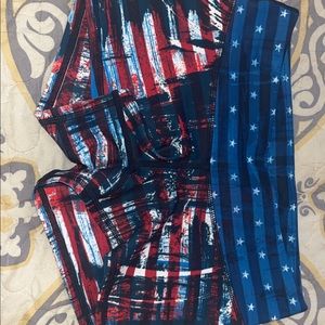 Workout/CrossFit IAB American Flag shorts, Small.